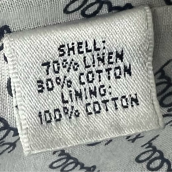 Lilly Pulitzer 3/4 Sleeve Coat Jacket 4 Linen Preppy Academia Coastal Career - Picture 12 of 14